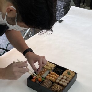 料理人による開発の様子